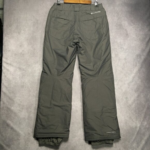 Columbia Mens Ski Pants size Medium Regular Gray Nylon Omnitech Pockets - Picture 3 of 16